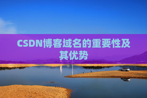 CSDN博客域名的重要性及其优势
